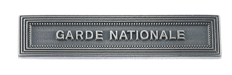 Agrafe Garde Nationale