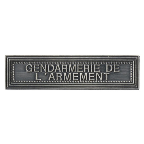 Agrafe Gendarmerie de l'armement