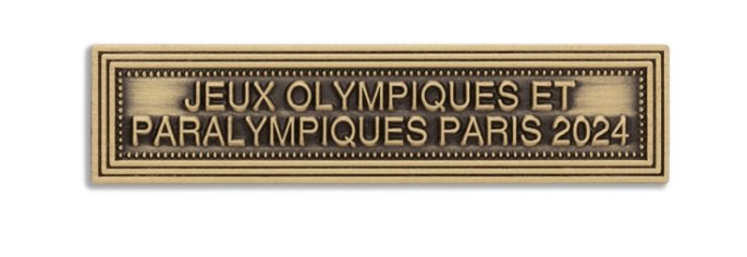 Agrafe Jeux Olympiques et Paralympiques de Paris 2024