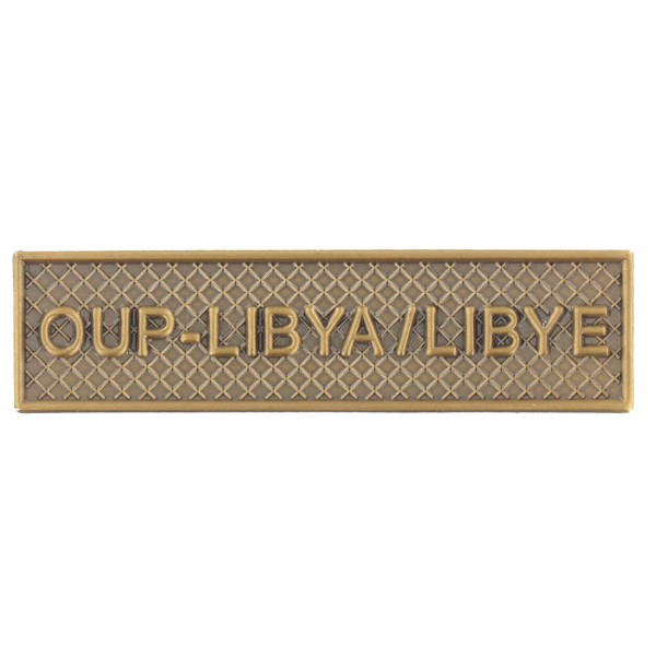 Agrafe OUP Libya/Libye