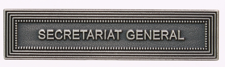 Agrafe secrétariat générale