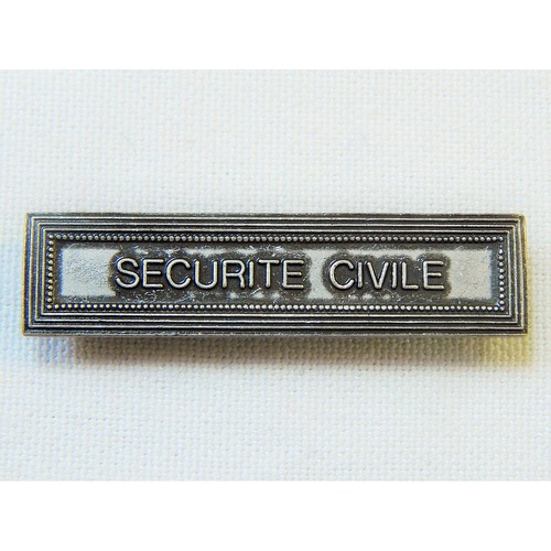 Agrafe Sécurité Civile