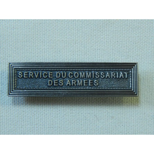 Agrafe Service du Commissariat des Armées