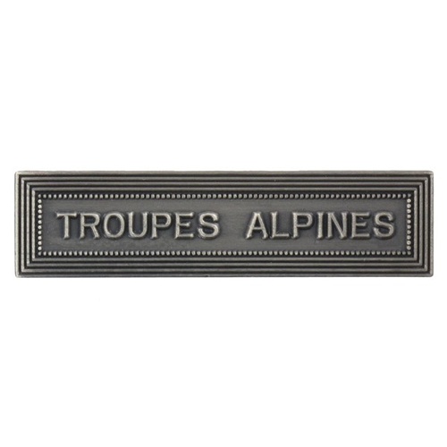 Agrafe Troupes Alpines