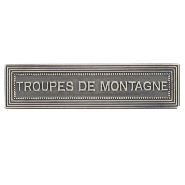 Agrafe Troupes de Montagne