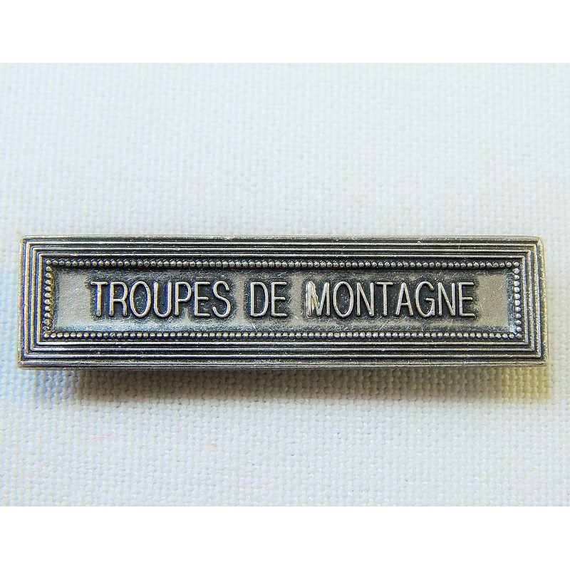 Agrafe Troupes de Montagne