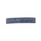 BARRETTE SAPEURS-POMPIERS RETROREFLECHISSANT BLEU/BLANC
