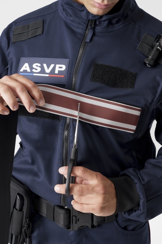Blouson d'intervention Chronos Mat - Bandes Amovibles Incluses
