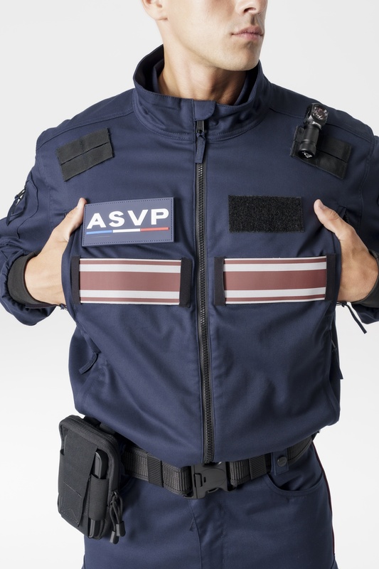 Blouson d'intervention Chronos Mat - Bandes Amovibles Incluses