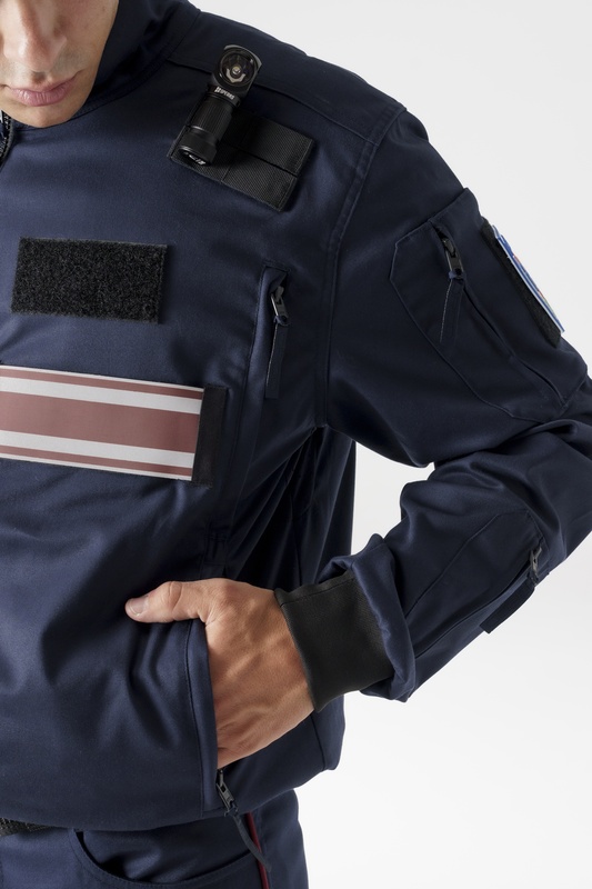 Blouson d'intervention Chronos Mat - Bandes Amovibles Incluses