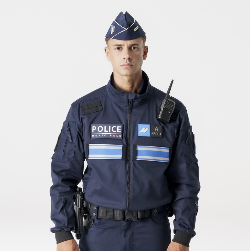 Blouson d'intervention Chronos Mat - Bandes Amovibles Incluses
