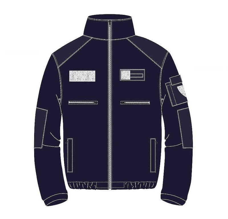 blouson polaire suprême membrané sans bande sans motif
