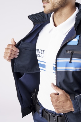 Blouson softshell capuche amovible