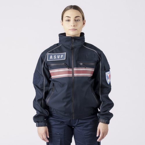Blouson softshell capuche amovible