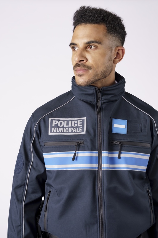 Blouson softshell capuche amovible