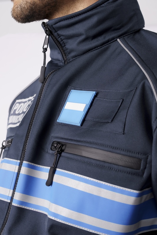 Blouson softshell capuche amovible