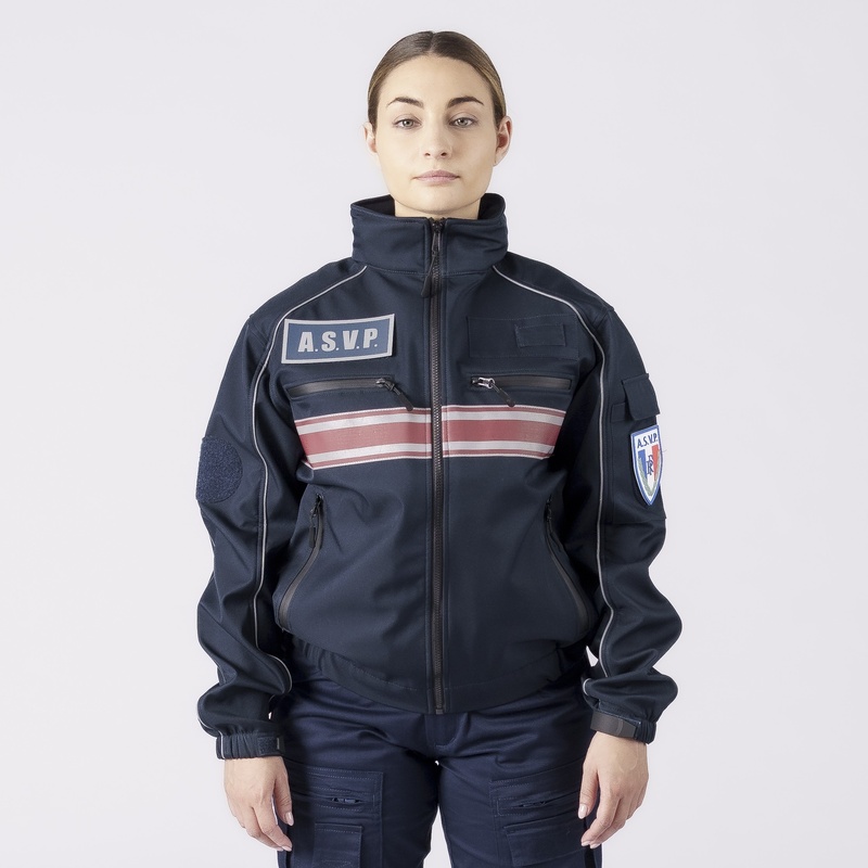 Blouson softshell capuche amovible