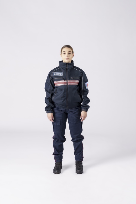 Blouson softshell capuche amovible