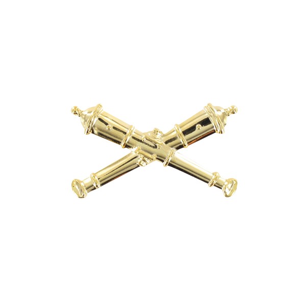 CANONS CROISES OR SUR EPINGLE