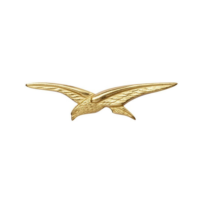 insigne metal epervier or a tige pour calot