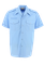 Chemise pattes épaules 2 poches MC col ouvert