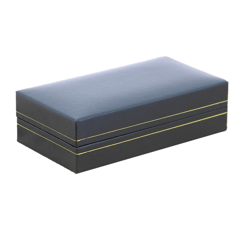 Ecrin type cuir medaille ordonnance ouverture frontale