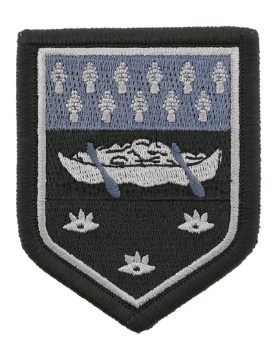 ECUSSON COMMANDEMENT DE LA GENDARMERIE GUYANE BV NOIR REF.66N