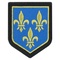 Écusson de bras forme blason - Gendarmerie