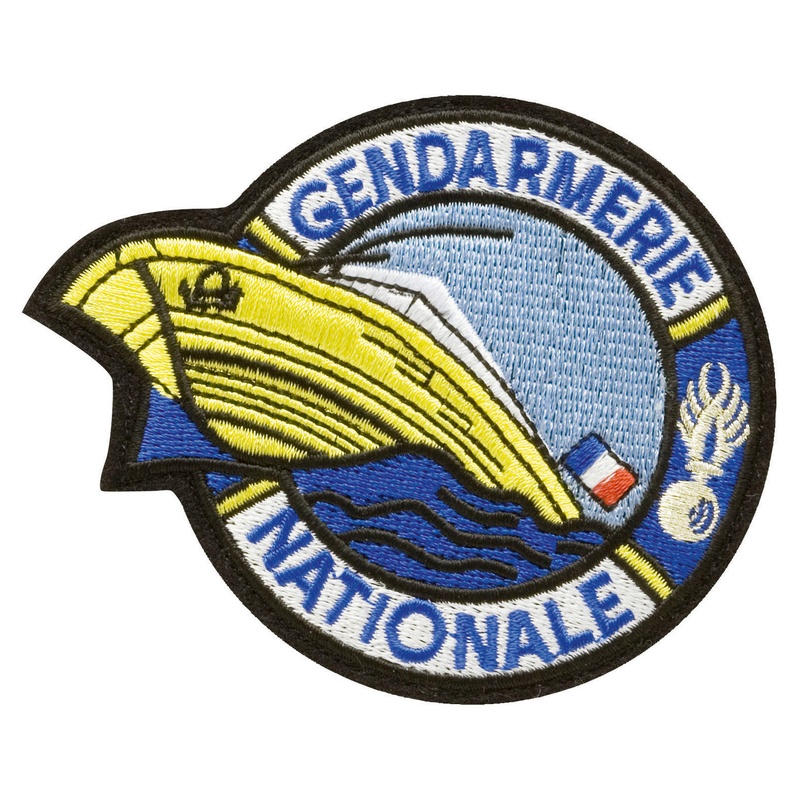 Écusson de Bras Rond - Gendarmerie - Spécialités & Affectations