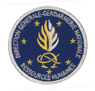 Écusson de Bras Rond - Gendarmerie - Spécialités & Affectations