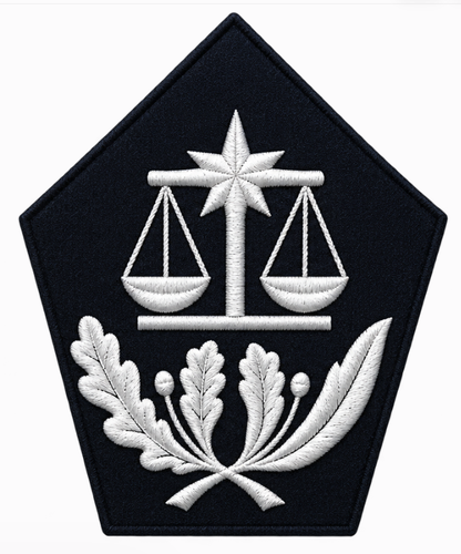 Ecusson de col Directeur - Pénitentiaire