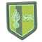ECUSSON GENDARMERIE MOBILE ZONE DE DEFENSE BORDEAUX BV VERT REF.47V
