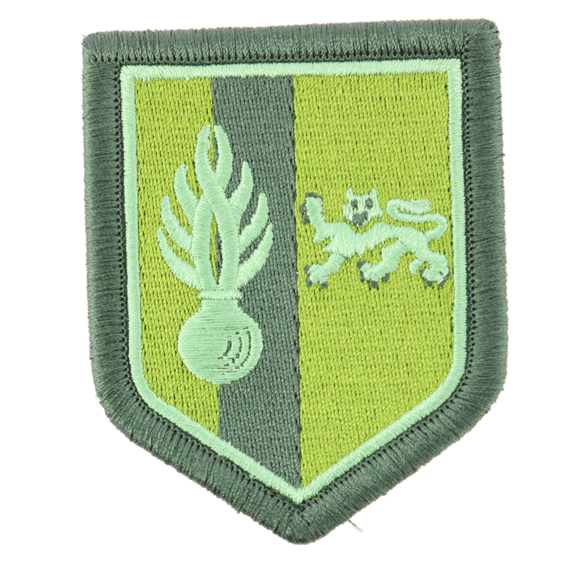 ECUSSON GENDARMERIE MOBILE ZONE DE DEFENSE BORDEAUX BV VERT REF.47V