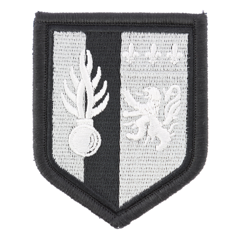 ECUSSON GENDARMERIE MOBILE ZONE DE DEFENSE LYON BV NOIR REF.50N