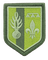 ECUSSON GENDARMERIE MOBILE ZONE DE DEFENSE MARSEILLE BV VERT REF.51V