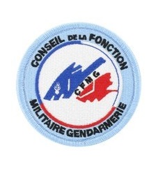 ecusson gd conseil de la fonction militaire ref 244
