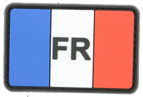 ECUSSON PVC FRANCE TRICOLORE FR 5.5x3.5 cm VELCRO - PVC
