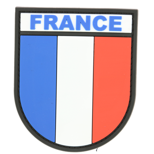 ECUSSON PVC FRANCE TRICOLORE MONTE SUR VELCRO - PVC