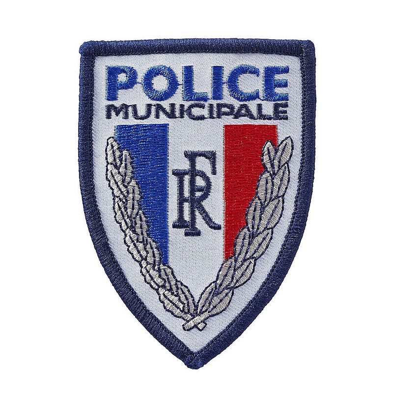 ECUSSON RF S/VELCRO - POLICE MUNICIPALE