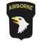 ECUSSON SOIE AIRBORNE - FIN DE SERIE -