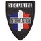 ECUSSON SOIE ECU FRANCE TRICOLORE SECURITE INTERVENTION VELC