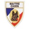 ECUSSON SOIE ECU TRICOLORE MAITRE CHIEN BERGER ALLEM.S/VELCR