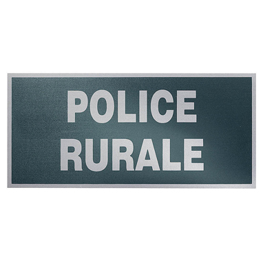 FLAP DOS VERT - POLICE RURALE