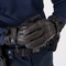 GANTS CUIR NOIR FOURRES