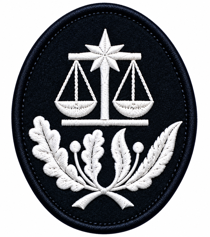 Insigne de coiffe Directeur Pénitentiaire