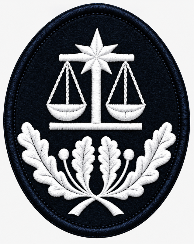 Insigne de coiffe Officier Pénitentiaire