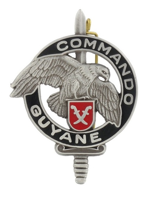 insigne metal brevet cec guyane ref 534