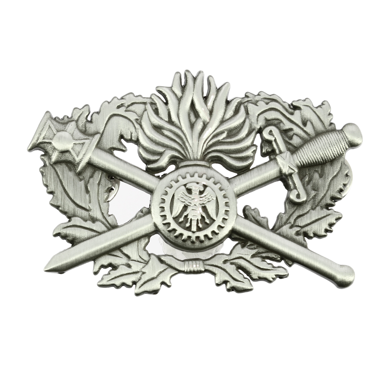 INSIGNE METAL CORP SOUTIEN TECHN.ADMINIS GD 1 NIVEAU REF.612