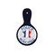 insigne metal police municipale rf s cuir pour poitrine ref 916 