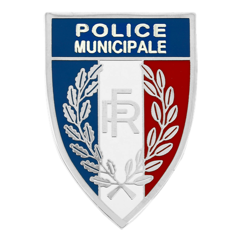 Insigne métallique de coiffure